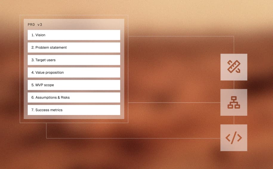 Architecture — Every decision and every screen, traceable to a requirement.